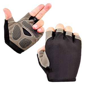 Guantes de Ciclismo Personalizados, Guantes de Ciclismo de Carretera, Guantes de Ciclismo de Cuero de Nueva Llegada, Medios Dedos, para Hombre - Product Image 2