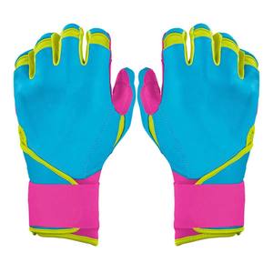 Guantes de Béisbol de Camuflaje para Diestros, Transpirables, para Entrenamiento, para Bateo, Deportivos, con Patrón Rojo, Azul y Blanco, Guantes de Softbol - Product Image 6