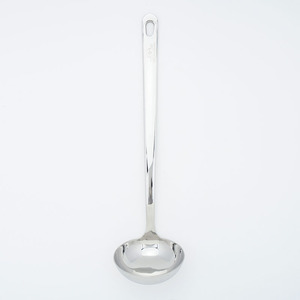 Louche à soupe en acier inoxydable Jaya Mata JM355, 285 mm, acier 304, manche long, cuillère de service pour restaurant, traiteur, cuisine - Product Image 2