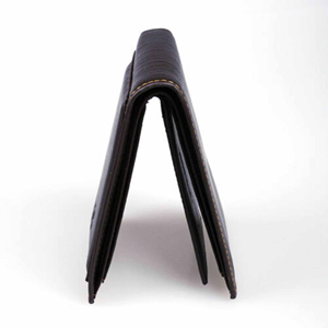 Portefeuille en cuir anti-RFID de qualité supérieure, directement de l'usine, sécurité renforcée, multi-poches, portefeuille en cuir véritable, sécurisé anti-RFID, portefeuille pour homme - Product Image 3