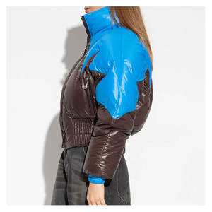 Econex-Chaqueta Vaquera Deportiva de Alta Calidad con Doble Botonadura y Capucha para Mujer, Abrigo Vaquero Azul Desgastado de Gran Tamaño para Invierno - Product Image 4