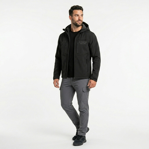 High Quality Racing Soft Shell Hooded <b>Jacket</b> Waterproof Windproof Motorcycle <b>Cycling</b> Outdoor <b>Jacket</b> Custom OEM Apparel - Product Image 4