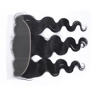 Perruque Lace Frontale Cheveux Humains Ondulés Noir Remy Style Doux - Product Image 1