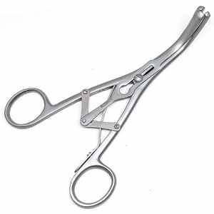Forceps Dilatateur Trachéal Laborde à 3 Lames en Acier Inoxydable, Qualité Supérieure, Instruments Chirurgicaux ORL Manuels, Certifié CE ISO13485 - Product Image 2