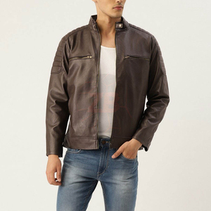 Veste en cuir tendance et moderne pour un look décontracté et la mode masculine, en vente, veste d'hiver - Product Image 1