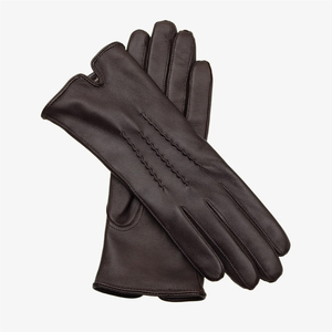 Nouveaux gants d'hiver décontractés pour hommes en cuir véritable avec doublure en laine pour garder au chaud, fabriqués au Pakistan - Product Image 5