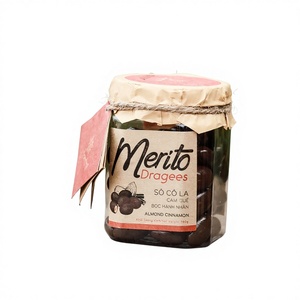 ช็อกโกแลตดรากีคุณภาพดีเคลือบอบเชย ผสมอัลมอนด์อบแห้ง ช็อกโกแลตนำเข้าจากเวียดนาม สั่งซื้อขั้นต่ำน้อย มีตัวอย่างฟรี - Product Image 1