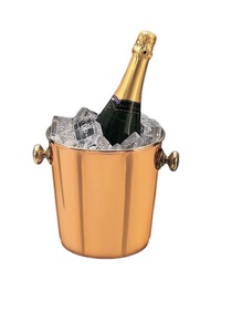 Seau à glace décoratif haut de gamme en métal pour champagne, vin, bière, refroidissement de la glace, avec finition élégante en acier inoxydable - Product Image 5