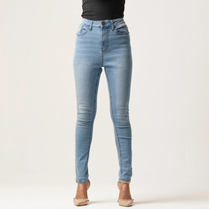Premium <b>Stretch</b> <b>Denim</b> Womens Jeans Fashion Regular Fit Waterproof Drop-Crotch Streetwear OEM Manufacturer Supplier - Product Image 1