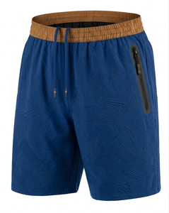Pantalones Cortos Deportivos para Hombre de Último Diseño y Alta Calidad, con Bolsillos Delanteros, Transpirables, Cintura Media, Cierre con Cordón, 100% Algodón - Product Image 1