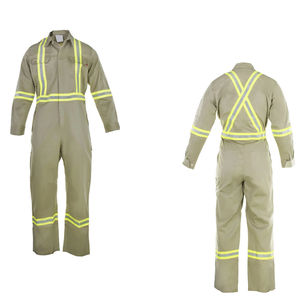 New Arrival Best Design Wholesale Price High Manufacturing Safety Coverall Men Washable Wear <b>Waterproof</b> Hi Visibility Spandex - Product Image 4