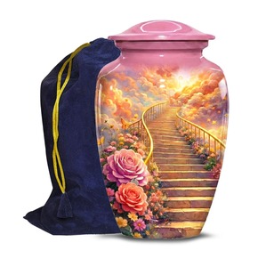 Urne funéraire Sunset Beach pour cendres humaines, urnes commémoratives funéraires de 10 pouces - Product Image 3