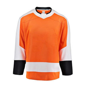 Jersey de Hockey sobre Hielo Sublimado de Manga Larga 100% de Alta Calidad / Jersey de Hockey sobre Hielo Estampado a Precio Accesible en Venta a Bajo Precio - Product Image 5