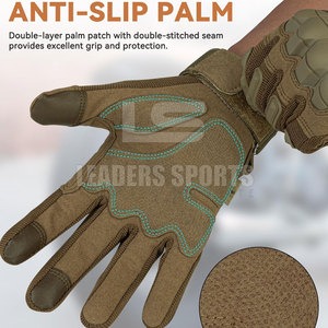 ถุงมือเพ้นท์บอลหนังสไตล์แทคติคอล พื้นผิวเสริมแรงเพิ่มการยึดเกาะ ปิดด้วยแถบตีนตุ๊กแก สายรัดข้อมือปรับได้ ยืดหยุ่น สวมใส่สบาย - Product Image 3