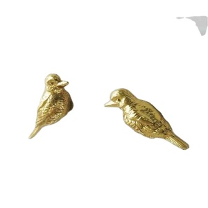 Perillas de manija de puerta de latón de pájaros FUNDIDOS DE METAL, duraderas, elegantes y perfectas para interiores de casas modernos o clásicos - Product Image 1