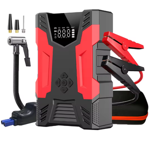 Compresseur d'air 3 en 1 99800 mAh, démarreur de voiture 10000A avec lumière LED, écran numérique, charge USB-C pour moto et camion - Product Image 1