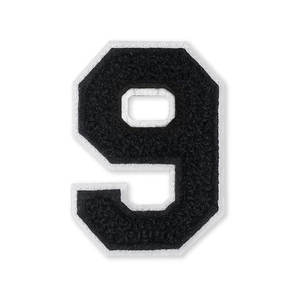 Custom Color Chenille Embroidered Iron-On Patches Fabric Applique Custom Logo Badge for Clothing Hats Bags <b>Jackets</b> OEM Wholesale - Product Image 3