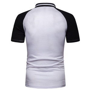เสื้อโปโลแขนสั้นผู้ชาย สีพื้น ผ้าถัก คอตตอน สวมใส่สบาย ระบายอากาศได้ดี ทรงปกติ สีดำและสีเทา - Product Image 6