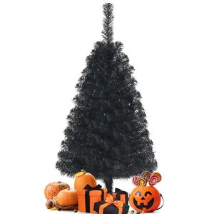 Albero di Natale Artificiale Non Illuminato da 36 Pollici con Supporto in Plastica per Piccoli Spazi - Product Image 1