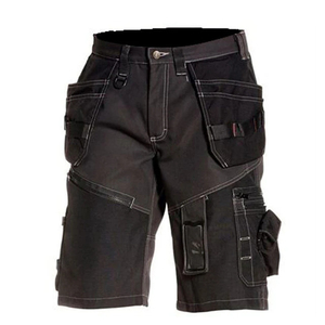 <b>Men's</b> Grey <b>Knee</b> <b>Length</b> Cargo <b>Shorts</b> Mid Waist Casual Style with Multiple Pockets 100% Cotton Canvas Breathable & Quick Dry - Product Image 6