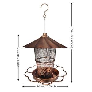 Bird Supplies Durable Bird Feeder with Lid for Easy Filling and Maintenance - Product Image 6