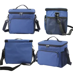 Sac isotherme réutilisable imperméable pour repas, boîte à lunch thermique et glacière pour le bureau, l'école, les activités de plein air, les enfants et les adultes, avec fermeture éclair - Product Image 4