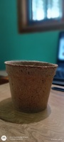 Pot de fleurs en fibre de coco, écologique, biodégradable, léger, pour une utilisation en intérieur et en extérieur avec des plantes vertes