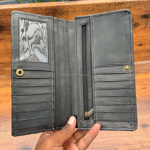 Nuevo bolso de mano de cuero de vaca con herramientas manuales de estilo occidental para mujer, superventas de cuero genuino, tarjetero único, carteras - Product Image 6