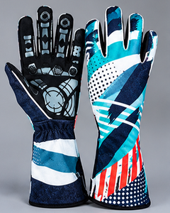 Guantes de Motocross de Dedo Completo, de Poliéster y Algodón, Impermeables, Ligeros, Antideslizantes, con Cierre de Gancho y Bucle, Panelizados, para Hombre - Product Image 1