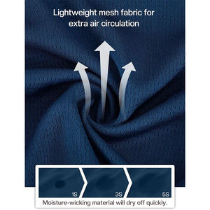 Maillot de Ciclismo Personalizado para Hombre, Ligero, Transpirable, de Secado Rápido, Anti-UV, Antibacteriano, de Poliéster, con Tirantes Ajustables - Product Image 5