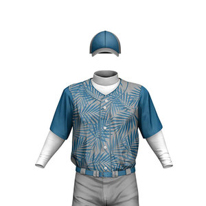 ราคาขายส่ง ชุดเบสบอลดิจิทัล ระบายอากาศได้ดี น้ำหนักเบา ออกแบบโลโก้เองได้ คุณภาพสูง ผลิตจากโพลีเอสเตอร์ 100% - Product Image 4