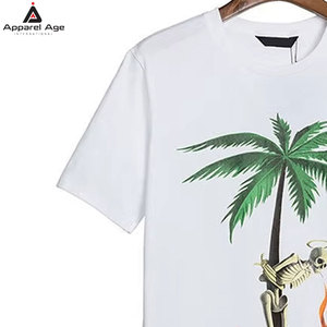 เสื้อยืดกราฟิกคุณภาพพรีเมียมสำหรับผู้ชาย ทรงหลวม พิมพ์ลาย ผ้าฝ้าย 100% สีพื้น วัสดุที่ดีที่สุด เสื้อยืดผู้ชาย ขายส่ง - Product Image 5