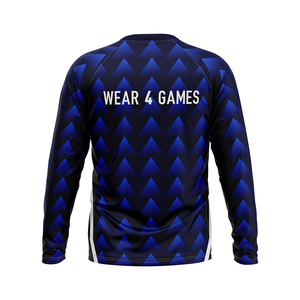 Maillot de sport pour homme, sans couture, à compression, personnalisé, séchage rapide, haute élasticité, coupe ajustée, pour le yoga et la gym - Product Image 5