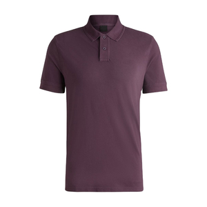 Polo Urban Edge pour Homme Coupe Moderne avec Épaules Tombantes T-shirt en Mélange de Coton OEM pour la Mode Streetwear - Product Image 1