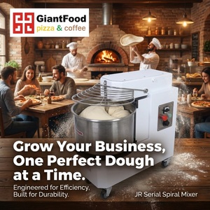 Nouveau mélangeur à spirale GIANTFOOD 10L/17L/22L/33L/42L/53L <span class=keywords><strong>pour</strong></span> la fabrication <span class=keywords><strong>de</strong></span> pizza, <span class=keywords><strong>de</strong></span> <span class=keywords><strong>pain</strong></span> et <span class=keywords><strong>de</strong></span> pâtes avec bol amovible - Product Image 3