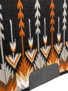Handwoven New Zealand Wool Western Saddle Blanket for Horse Riding Cowboy Tack Ranch Trail Horse Shows and <b>Equestrian</b> Activities - Product Image 2
