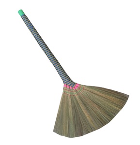 Balai de paille asiatique Deluxe Vietnam Balai de paille souple 40 "fait à la main Balai d'herbe douce pour l'intérieur et l'extérieur avec échantillon gratuit - Product Image 3