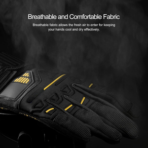 Guantes de Ciclismo de Cuero Genuino con Protección UV, Pantalla Táctil, Transpirables, para Verano, Hombres y Mujeres, Dedos Completos, para Gimnasio - Product Image 3