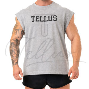 Camiseta sin Mangas Casual para Hombre, Diseño Personalizado OEM, 100% Algodón, Secado Rápido, Transpirable, Colores y Diseño Personalizables - Product Image 5