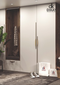 DIKAY Aluminum Bar Cabinet Handles Minimalist Design Black Gold Rose Gold Durable Furniture Hardware - Product Image 2