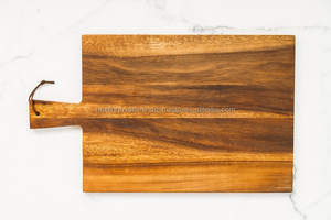 Bloque de cocina de madera maciza resistente perfecto para cortar y servir - Product Image 4