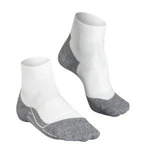 NAPA INDUSTRIES Ankle <b>Socks</b> White Gray Spandex/Cotton Moisture Wicking <b>Running</b> Sports for Adults Summer Standard Thickness - Product Image 3