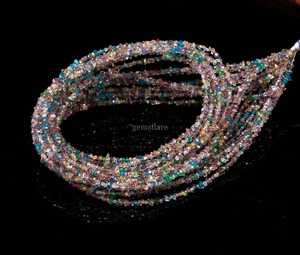 Cuentas de diamante Herkimer AAA de 2-3 mm, pequeñas, crudas, sin cortar, para la fabricación de joyas, venta al por mayor. - Product Image 5