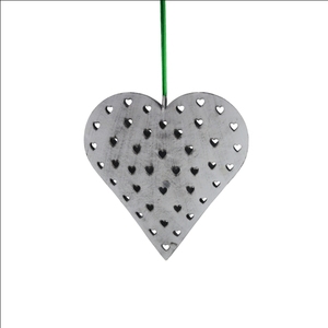 Décorations de Noël 2025 : Cœurs suspendus découpés au laser – Cadeau de Noël, Décoration intérieure – Nouvelle Arrivée Festive au Meilleur Prix - Product Image 3