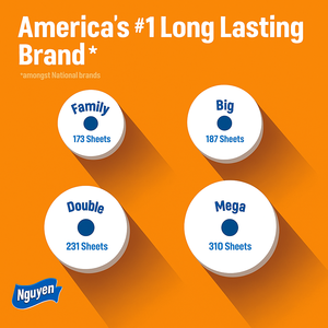 ทิชชู่เยื่อไม้แท้แบบใช้แล้วทิ้ง3ชั้น6ม้วน/แพ็คผลิตจากเวียดนาม - Product Image 6