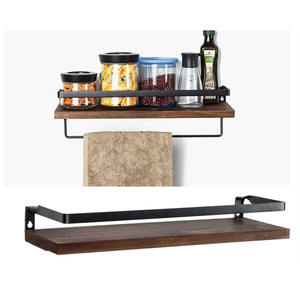 Étagère murale avec barre porte-serviettes - Product Image 4