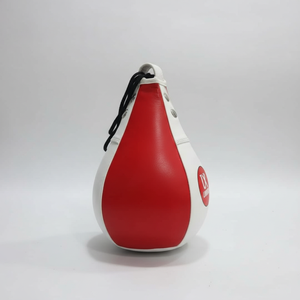 Balón de velocidad ajustable premium para boxeo, saco de boxeo de cuero duradero, equipo de entrenamiento de MMA y Muay Thai, balón de velocidad para fitness - Product Image 3