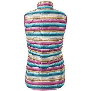Chaleco Acolchado a Rayas Personalizado para Mujer, Estampado Serape, Sin Mangas, para Montar a Caballo, Venta al Por Mayor OEM, Chaleco Protector - Product Image 4