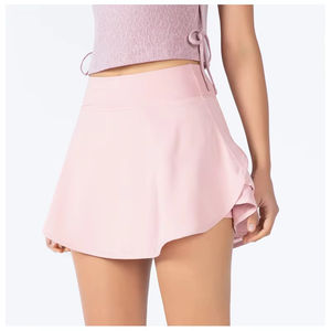 Shorts mi-longs élastiques taille haute pour femmes grandes tailles 2026 |   Blanc Rose Noir Sexy Style Club Lavage Clair Polyester - Product Image 2