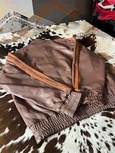 Chaqueta de Cuero Marrón para Hombre, Estilo Racing, de Lujo, Profesional, Clásica, Moderna, Ajuste Perfecto, Nueva, Talla Personalizada - Product Image 5